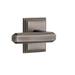 Grandeur Carré Square Rosette Double Dummy w/ Carré Lever in Gray | 2.95 H x 2.5 W in | Wayfair 869712