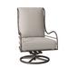 Summer Classics Outdoor Carmel Rocking Metal Chair w/ Cushions in Black | 42.5 H x 29 W x 32.5 D in | Wayfair 349431+C689H6455W6455