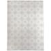 Ivory/Cream Rectangle 8' x 10' Kitchen Mat - Wade Logan® Azzole Star Struck Kitchen Mat 96.0 x 120.0 x 0.08 in white/brown, Polyester | Wayfair