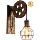 Williston Forge Jahdel Metal Wallchiere Metal in Brown | 11.81 H x 3.15 W x 9.84 D in | Wayfair 38F7E580FC97464CAA60282B117DD5AA