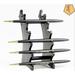 GN109 6-Slots Eyebrow Fountain Pen Pencil Jewelry Makeup Brush Display Frame Stand Rack Holder Organizer | 5.7 H x 2.75 W x 2.75 D in | Wayfair