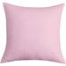 Latitude Run® Ludde 100% Cotton Throw Square Pillow Cover Cotton in Pink | 24 H x 24 W x 2 D in | Wayfair 966E1D58AE7E43DB9CE1CD3DDB963D9D