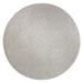 Ivory/Gray Round 5' Area Rug - ROUND ABOUT NATURAL Area Rug By Bungalow Rose 60.0 x 60.0 x 0.08 in whitePolyester | Wayfair