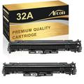 Arcon 2-Pack Compatible Drum Unit for HP CF232A 32A works with HP LaserJet Pro M203d 203dn 203dw MFP M227fdn 227fdw 227sdn Ultra M206dn Ultra MFP M230fdw M230sdn Printers (Black)