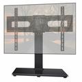 Desktop Swivel TV Stand Mount for 37-75 TVs with Height Adjustable Max 600x400mm