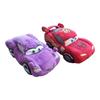 Disney Toys | Disney Store Exclusive Cars 2 Holley Shiftwell Car & Lighting Mcqueen Plush 12" | Color: Purple/Red | Size: Osbb