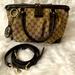 Gucci Bags | Authentic Gucci Sukey Gg Canvas Double Top Handle Bag | Color: Brown/Tan | Size: Os