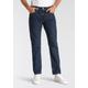 Tapered-fit-Jeans LEVI'S "502 TAPER" Gr. 30, Länge 32, blau (med indigio stonewash) Herren Jeans Tapered-Jeans