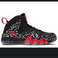 Nike Shoes | Barkley Posite Max Prm Qs Size 10 Mens Blk/Sirenred | Color: Black/Red | Size: 10