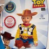 Disney Costumes | Disney Toy Story Woody Costume | Color: Brown/Yellow | Size: 12-18 Months