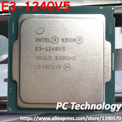 E3-1240V5 Original Intel Xeon E3 1240 V5 3.50GHZ 1240V5 façades-Core 8MB E3-1240 V5 LIncome 1151