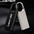 JASTER Mini USB Flash Clés 64 Go Métal Memory Stick Logo Personnalisé Gratuit Pen Drive 32 Go TYPE-C