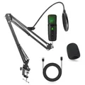 BM-501 Dernier Streaming Podcast Condensateur Mic Stand Microphone Professionnel USB RVB Gaming