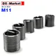 Inserts filetés M11 en acier inoxydable 304 attaches filetées fines M11 * 1.25p M11 * 1.5p G003