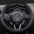 DERMAY – housse de volant de voiture de Sport en cuir PU pour Mazda 6 GH GJ GL GG Kombi Saloon