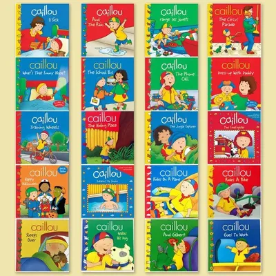 Caillou-Livre d'images pour enfants éducation classique lecture parent-enfant livre d'histoire en