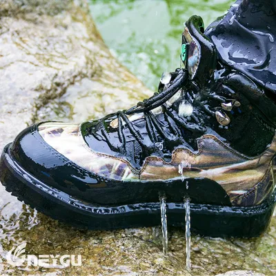 NEYGU-Bottes de pataugeoire camouflage pour la pêche à la mouche chaussures de wader pour la