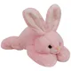 Coussin de lapin rose en peluche super doux grand couché animaux en peluche coussin de beurre