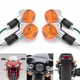 Clignotant universel pour moto clignotant ampoule ambre clignotant lampe flash pour vélo 12V 4