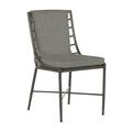 Summer Classics Carmel Patio Dining Side Chair w/ Cushions | 36 H x 20 W x 25.25 D in | Wayfair 349131+C6874221W4221