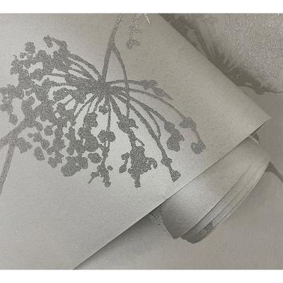 Seabrook Designs Wild Grass Glass Beaded Unpasted Wallpaper