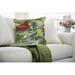 Liora Manne Marina Three Birds Of A Feather Indoor/Outdoor Pillow