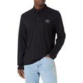 s.Oliver Men's 2125688 Poloshirts Langarm, schwarz 99D1, L