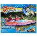 Wham-O Hydroplane 16 Foot Lawn Kid s Triple Lane Water Slide with Splash Zone