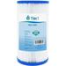 Tier1 Pool & Spa Filter Cartridge | Replacement for Master Spa X268057 Eco-Pur Pleatco PMA10-M Unicel C-3310AM Filbur FC-1001M and More | 10 sq ft Pleated Fabric Filter Media