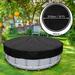 10/8/6/4 Ft Dustproof Pool Cover Protector Solar Cover For Round Frame Pool Pool Cover For Above Ground Round Inflatable Swimming Pool