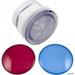 Waterway Plastics 630-5005 3.5 in. Face & 2.5 in. Hole Waterway - Oem Rear Access Light Lens Kit