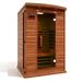 Maxxus 2-Person Full Spectrum Near Zero EMF (Under 2MG) FAR Infrared Sauna (Canadian Red Cedar)