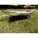 15 Ft. Indoor/Outdoor Brown Heavy Duty Steel Arc Hammock Stand w/Bed & Pillow.