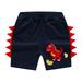 ASEIDFNSA Kids Sports Wear Baby Boy Shorts Set Toddler Kids Baby Boys Girls Jogger Shorts Summer Cotton Casual Cartoon Embroider Short Active Sweatpants With Pockets