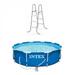 Intex Above-Ground Pool Ladder w/ Intex 10 x 2.5-Foot Pool Set with Filter Pump