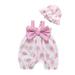 ASEIDFNSA Baby Jacket Boy 9 Month Summer Boy Clothes Dot Romper Sunsuit Bodysuit Hat Baby Bow Print Girls Straps Boys Romper&Jumpsuit