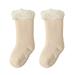 ASEIDFNSA Compression Socks Girls Girls Socks No Show Baby Boy Girl Solid Ankle Crew Socks With Grips Toddler Kids Unisex Lined Warm Thick Cotton Socks