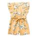 ASEIDFNSA Baby Bodysuit Girl Pant Romper for Girls Baby Girl Clothes Shorts Sleeve Floral Romper Jumpsuit Cute Baby Girl Clothes