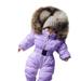 Jacket Coat Romper Winter Baby Thick Boy Girl Outerwear Warm Hooded Boys Outfits Set 10/12 Boys Clothes Boy Snow Bibs Kids Clothes Big Girls Snow Pants Baby Snowsuit 18-24 Months Snow Baby Boy