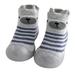 Kids Toddler Baby Boys Girls Solid Warm Knit Soft Sole Rubber Shoe Socks Slipper Stocking Soft Shoes Socks Plush Slippers for Boys Slipper Boys Size 6 Simple Slipper Little Boys Slipper Fuzzy