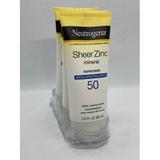 3-Pack Neutrogena Sheer Zinc Oxide Dry-Touch Sunscreen SPF 50 3 fl. oz each
