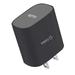 Cellet Wall Charger for Cricket Debut Smart - UL Certified Safe & Fast Charging PD (Power Delivery) USB Type-C (USB-C Port) Home Travel Power Adapter - Black