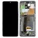 Replacement LCD Display Touch Screen Digitizer Assembly With Frame For Samsung Galaxy S20 Ultra 5G - Cosmic Grey