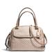 Coach Bags | Coach Madison Georgie Op Art Convertible Satchel | Color: Tan | Size: Os