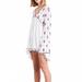 Free People Tops | Free People Ivory Diamond Embroidered Tunic Dress | Color: Cream/White | Size: Xs