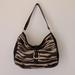 Kate Spade Bags | Kate Spade Zebra Print Hobo Purse With Dark Brown Leather And Dust Bag. | Color: Brown/Cream | Size: See Pictures For Measurements