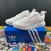 Adidas Shoes | Adidas Multix All White Runners 5y / 6.5 Womens | Color: Gray/White | Size: 6.5