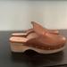J. Crew Shoes | J Crew Leather Mule. | Color: Brown | Size: 9