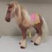 Disney Toys | Disney Brown Horse With Yellow And Pink Saddle. | Color: Brown/Pink | Size: 14.5" H X 13" W