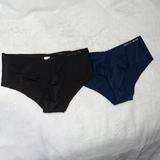 Victoria's Secret Intimates & Sleepwear | Lot Of 2 Victoria’s Secret No-Show Panties | Color: Black/Blue | Size: S